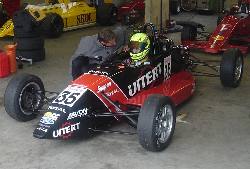 Romano de Ruit in Formule Ford
